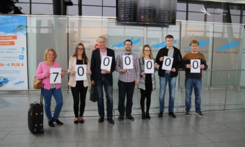 7 milionów pasażerów Ryanaira we Wrocławiu